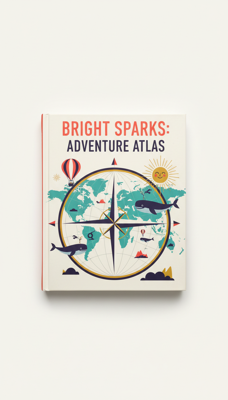 Adventure Atlas hardcover with Fold-Out Maps